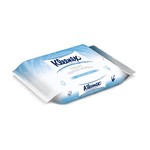 Влажная туалетная бумага KLEENEX в пластиковой упаковке, 42шт