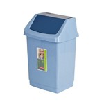 Контейнер для мусора 15л голубой