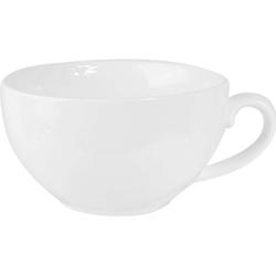Чашка чайная «Кунстверк»; фарфор; 280мл; D=10.9,H=5.3,L=13см; белый