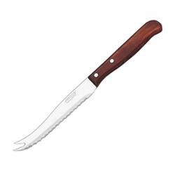 Нож барный «Аркос»; сталь,полипроп.; L=240/170,B=15мм; черный