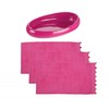 Nora (розовый) Лоток для полотенец