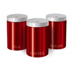 ВН-1343 Metallic red Passion Collection Набор контейнеров для хранения 3 пр.