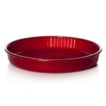 Посуда для свч круглая d=320 мм (цв.красный)