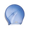 Диспенсер для туалетной бумаги (прозрачно-голубой), ABS- пластик. Размер: 26х26х13 см.
