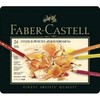 Карандаши цветные 24цв Faber-Castell Polychromos мет короб 110024