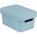 Коробка для хранения Curver Infinity, с крышкой, цвет: серый, 4,5 л