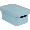 Коробка для хранения Curver Infinity, с крышкой, цвет: серый, 4,5 л