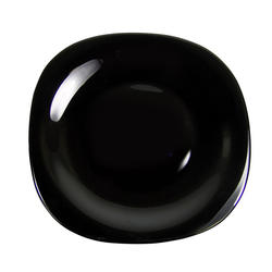 Тарелка закусочная (десертная) Luminarc New Carine Black, D=19 см