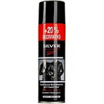Спрей-краска восстановитель SILVER Premium для гладкой кожи ЧЁРНЫЙ, +20% бесплатно, 300мл