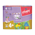 Подгузники для детей BELLA Happy Maxi Plus 12 шт, вес 9-20 кг (4+ мес)