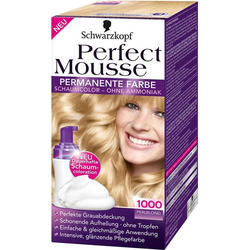 Краска для волос Perfect Mousse 1000 Мягкий осветлитель/Жемчужный блонд