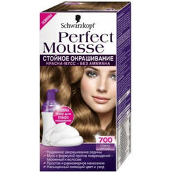 Краска для волос Perfect Mousse 700 Тёмно-русый