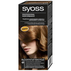Краска для волос SYOSS Колор 6-7 золотистый темно-русый