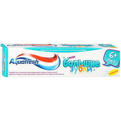 Зубная паста AQUAFRESH МОИ БОЛЬШИЕ ЗУБКИ (от 6 до 10 лет), 50мл