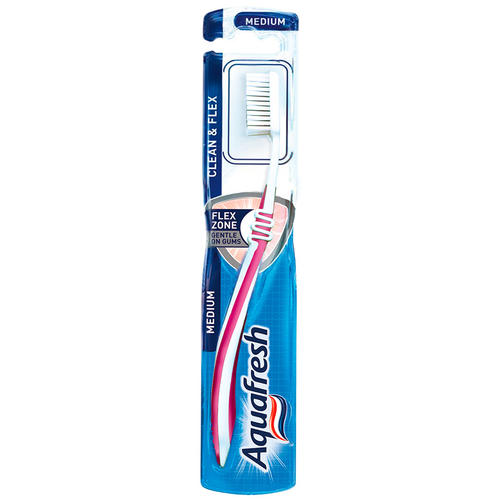 Аквафреш зубная щетка clean flex отбеливание зубов в домашних условиях зубной пастой
