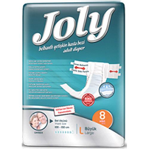 HAYAT JOLY Подгузники для взрослых L (8 шт) 100-150 см