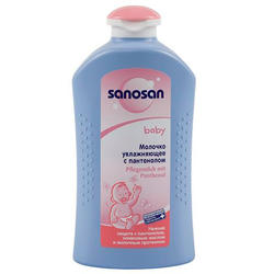 Молочко увлажняющее Sanosan с пантенолом/ Pflegemilch mit Panthenoll, 500мл