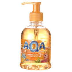 Жидкое мыло для детей AQA baby 'Янтарная лагуна', 300 мл