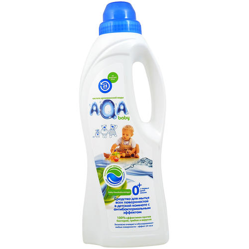 AQA baby Ср-во для мытья всех поверхностей с антибакт. эф-м, 1000 мл