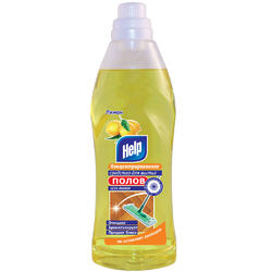 Help Чистящее средство для мытья полов Лимон, 1 л