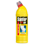 SANFOR WC Gel Средство для чистки и дезинфекции туалета Лимонная свежесть 750 мл