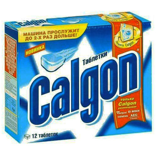 Таблетки для смягчения воды CALGON, 12 шт