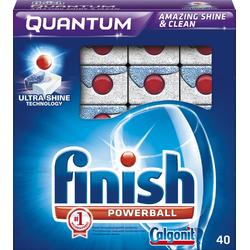 Таблетки для посудомоечных машин FINISH Quantum, 40шт