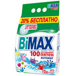BiMax АВТОМАТ 100 пятен Стиральный порошок, 1,5кг