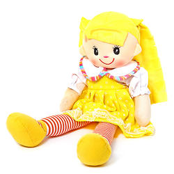 Игрушка мягкая "Кукла Анечка", 42 см, LAPA HOUSE