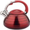 Чайник со свистком Bayerhoff, BH - 423  3 л. красный металлик