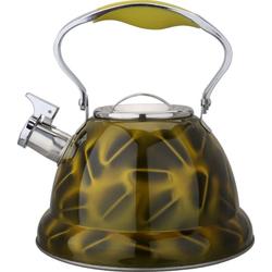 Чайник со свистком Bayerhoff, BH - 438  3,2 л. жёлтый