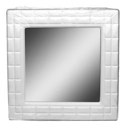 Зеркало квадратное Ника (белый)