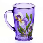 Набор 6 предметов: Кружка для чая 300 мл с цветной художественной росписью