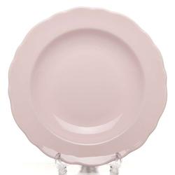 Тарелка глубокая LAR 22 см, розовая