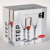 Набор фужеров STEP 6 шт. 170 мл (шампанское)
