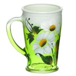 Набор 1 предмет: Кружка для чая 300 мл с цветной художественной росписью