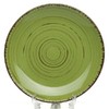 Тарелка зеленая 19 см