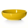 Тарелка желтая, диаметр 17,8 см, высота 5,4 см