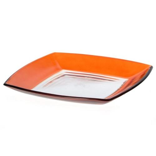 Набор тарелок TOKIO 6 шт. 195x195мм цв.оранжевый