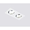 Точечный светильник из алюминия Классика A601/2 W