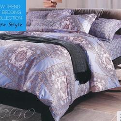 Комплект постельного белья из сатина 1,5 спальный TS01-668
