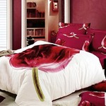 Комплект постельного белья из сатина 1,5 спальный TS01-145-50