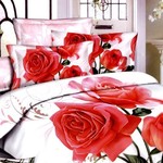 Комплект постельного белья из сатина 1,5 спальный TS01-427-50