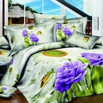 Комплект постельного белья из сатина 1,5 спальный TS01-824-50
