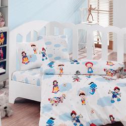 Детский комплект постельного белья Ранфорс Печатный 1042-35