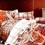 Комплект постельного белья из сатина 2 спальный TS02-073-70