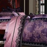 Комплект постельного белья из жаккарда Семейный TJ350-57
