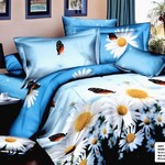 Комплект постельного белья из сатина 1,5 спальный TS01-804-70