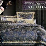 Комплект постельного белья из жаккарда Семейный TJ350-43