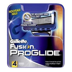 Сменные кассеты для бритья GILLETTE FUSION PROGLIDE (4шт)